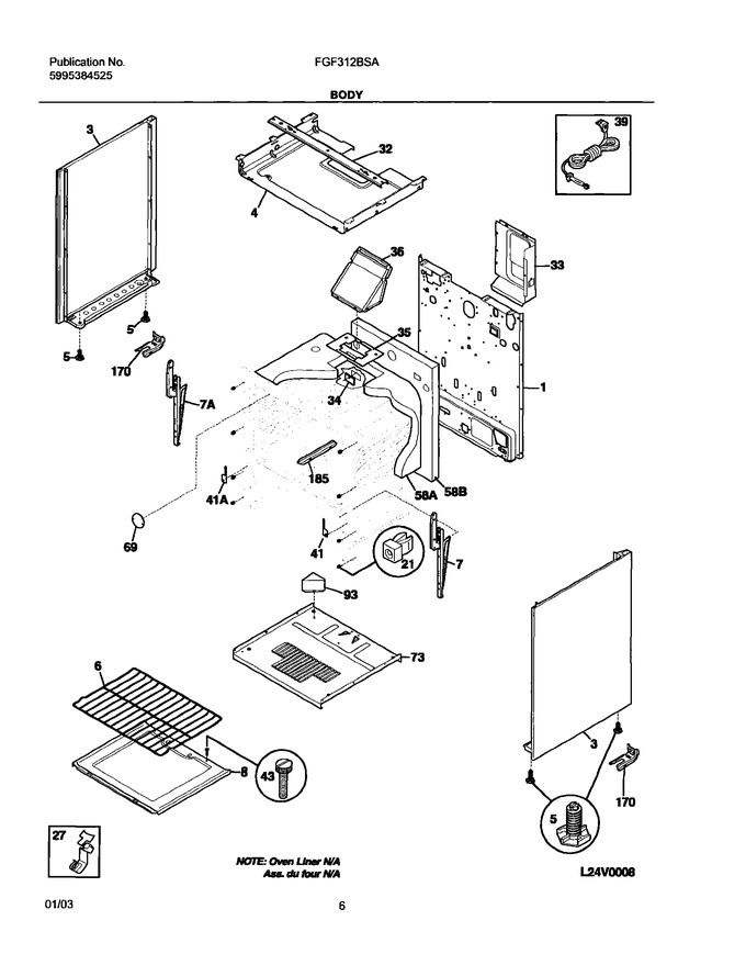 Diagram for FGF312BSA