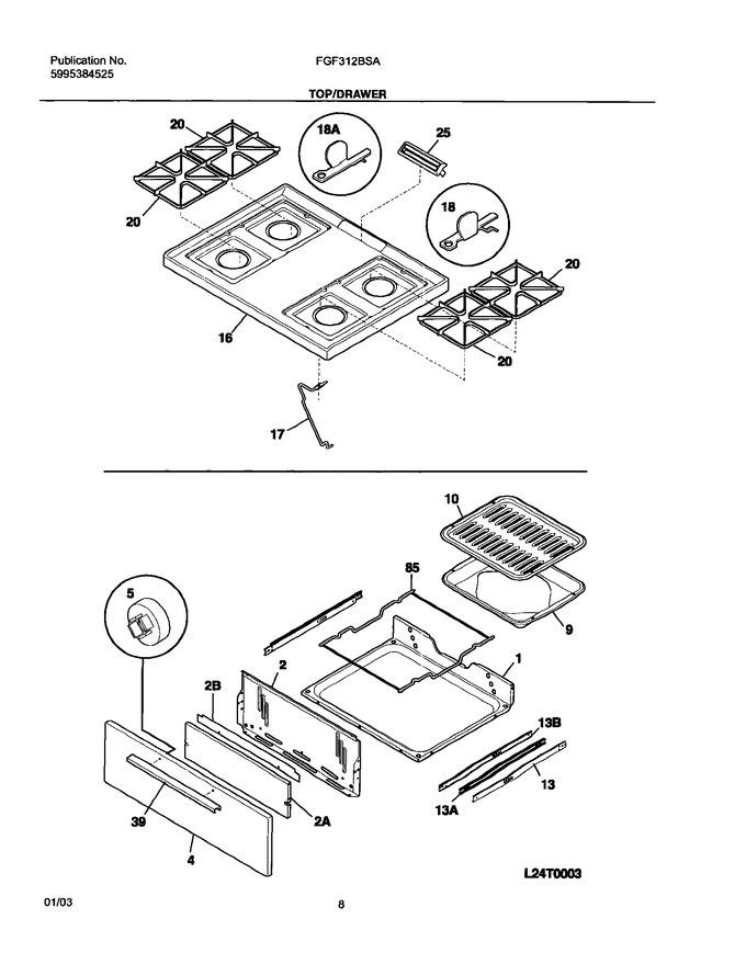 Diagram for FGF312BSA