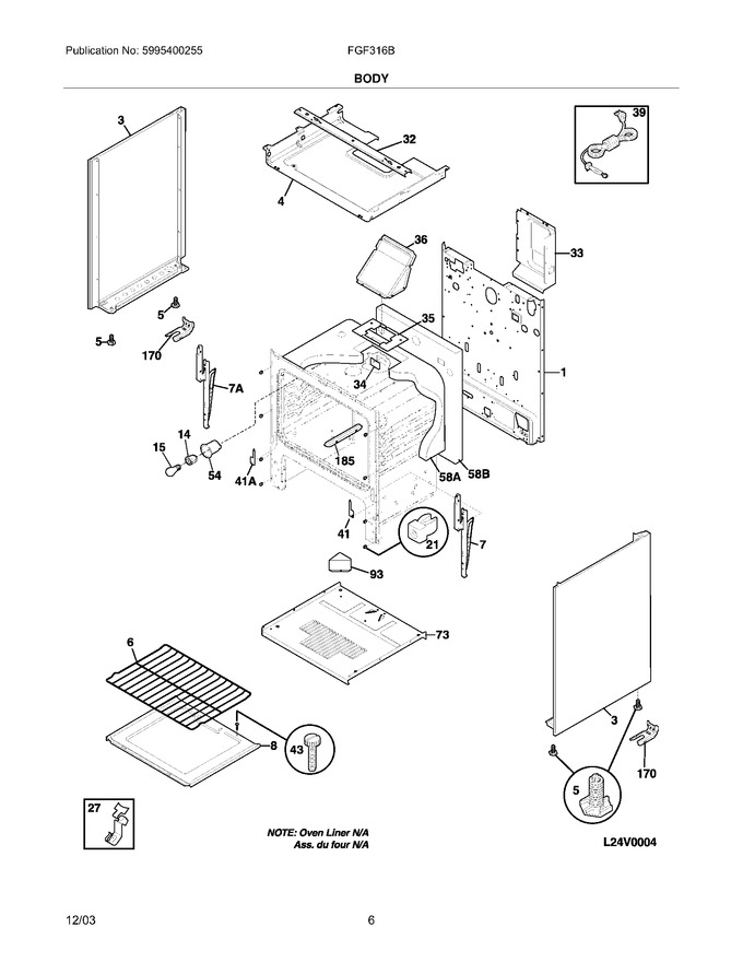 Diagram for FGF316BSB