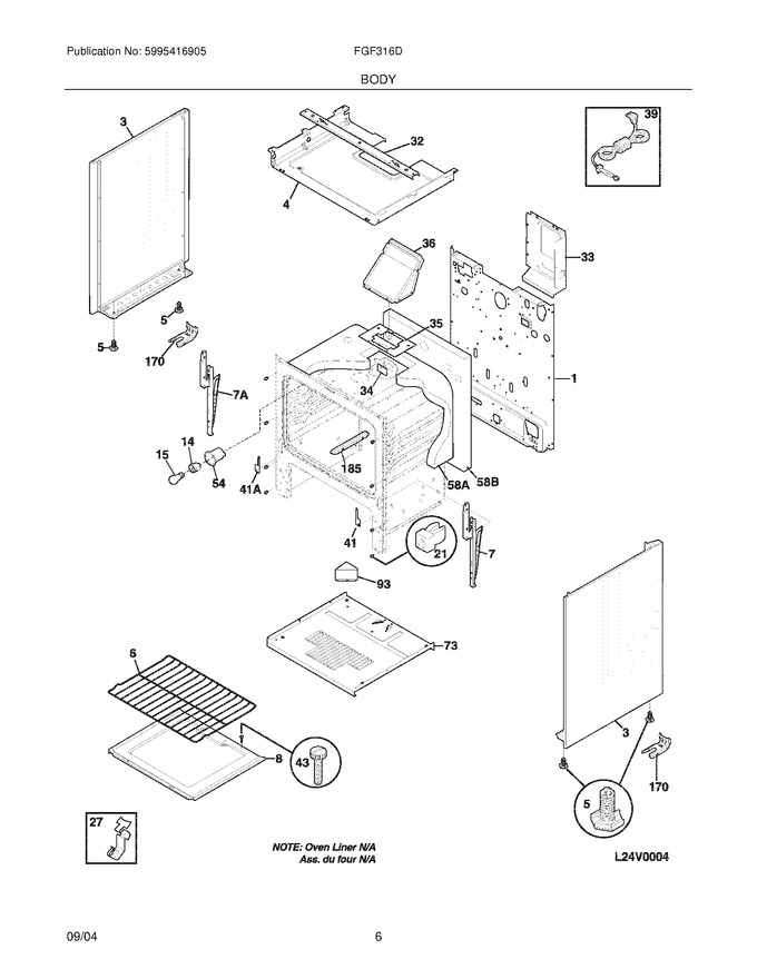 Diagram for FGF316DQB
