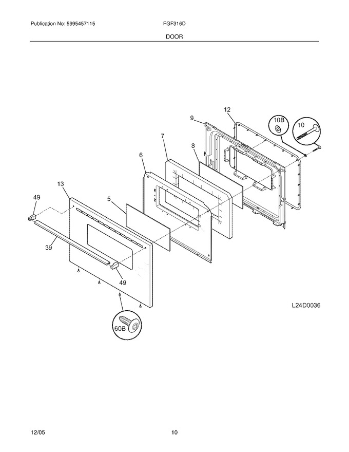 Diagram for FGF316DQD