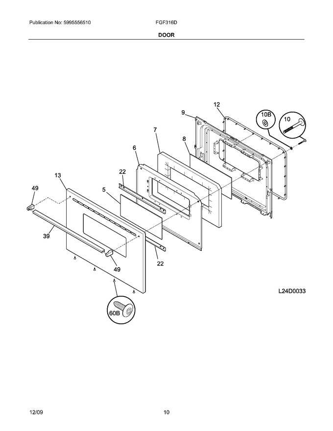 Diagram for FGF316DSH