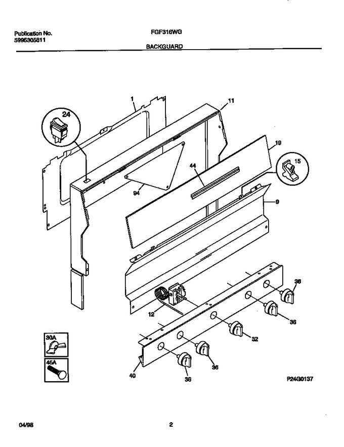 Diagram for FGF316WGSA