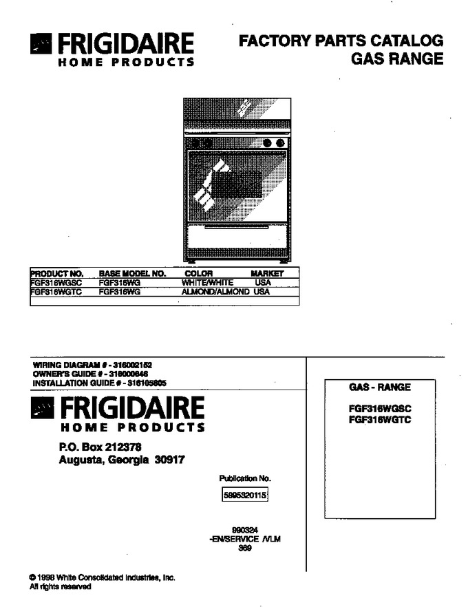 Diagram for FGF316WGTC