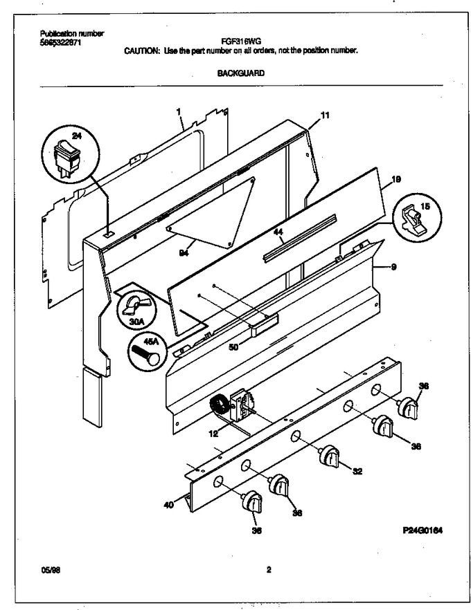 Diagram for FGF316WGSE