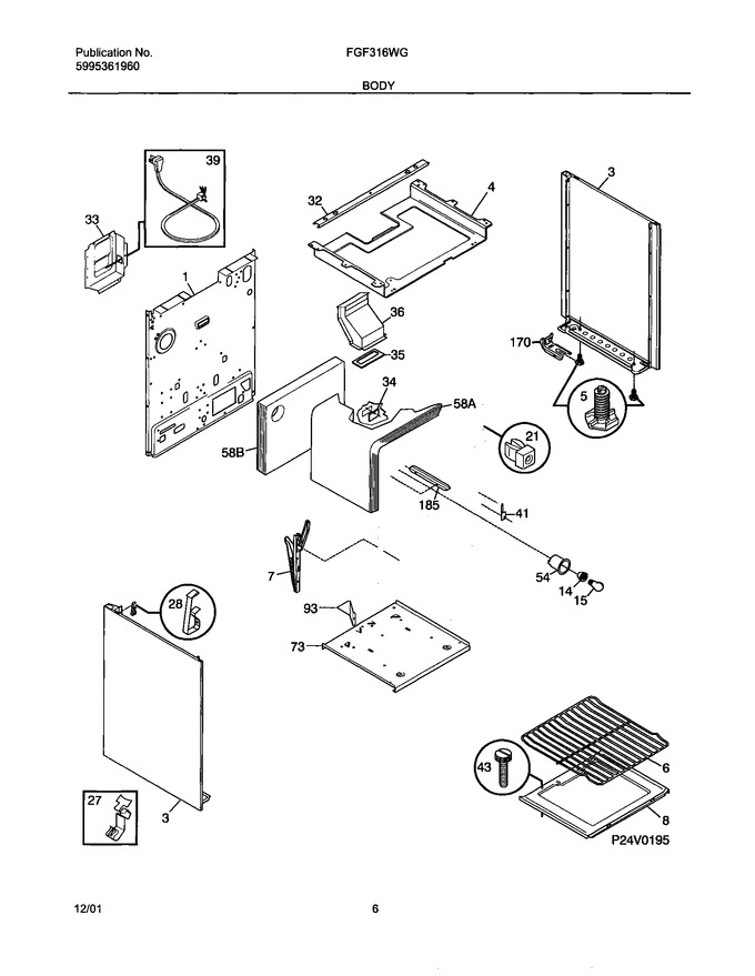 Diagram for FGF316WGSJ