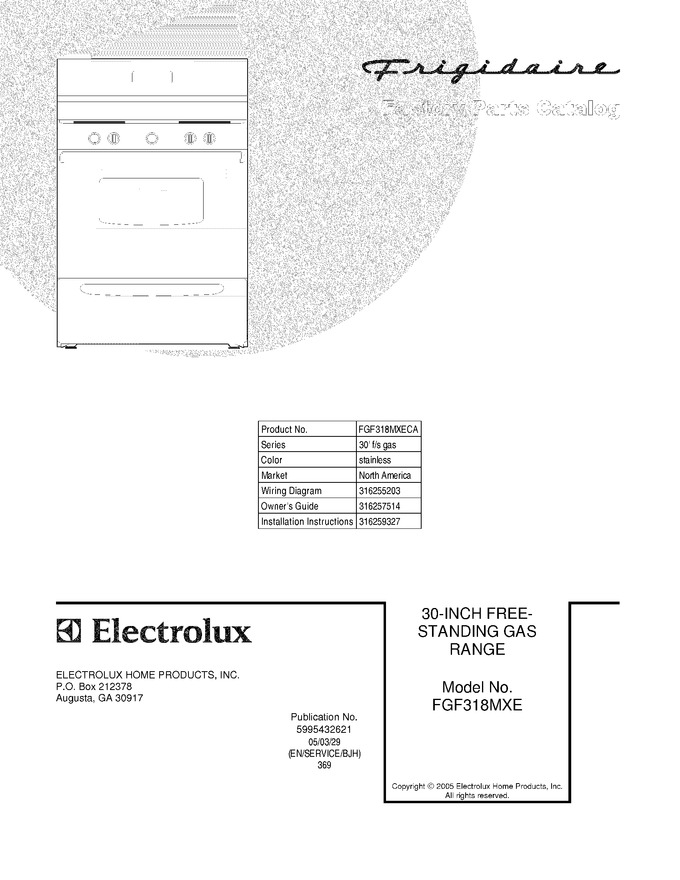 Diagram for FGF318MXECA