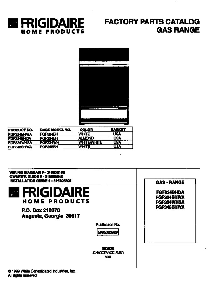 Diagram for FGF345BHWA