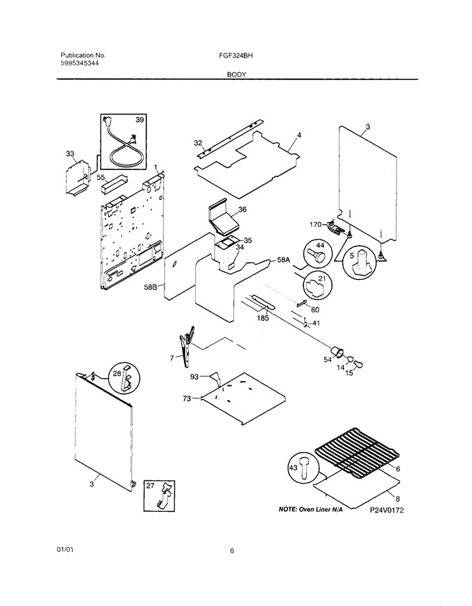 Diagram for FGF324BHWC