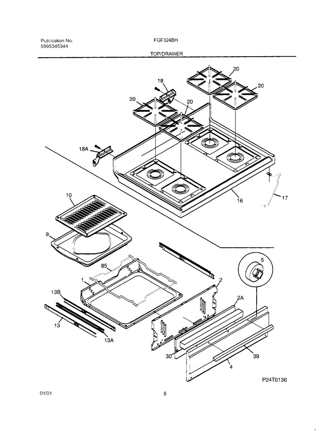 Diagram for FGF324BHDB