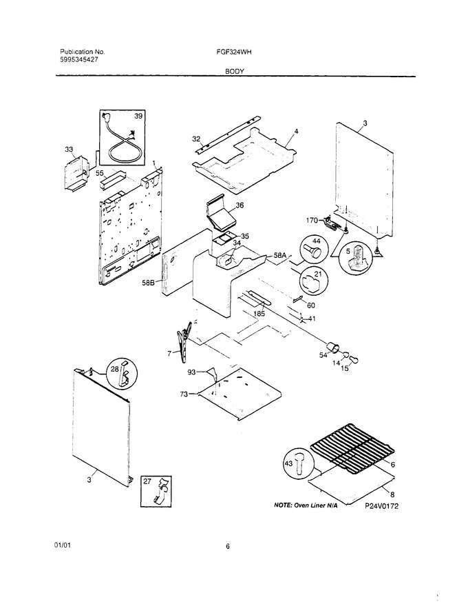 Diagram for FGF324WHSB