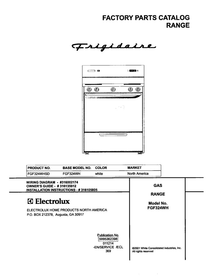 Diagram for FGF324WHSD