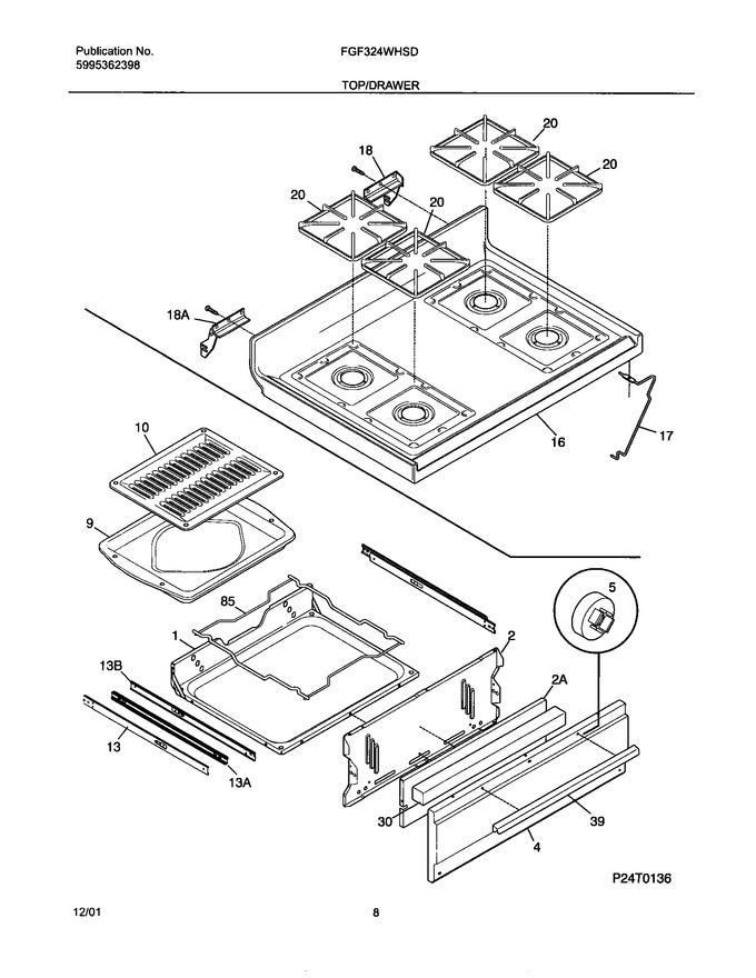Diagram for FGF324WHSD