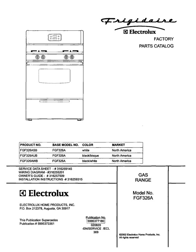 Diagram for FGF326ASB