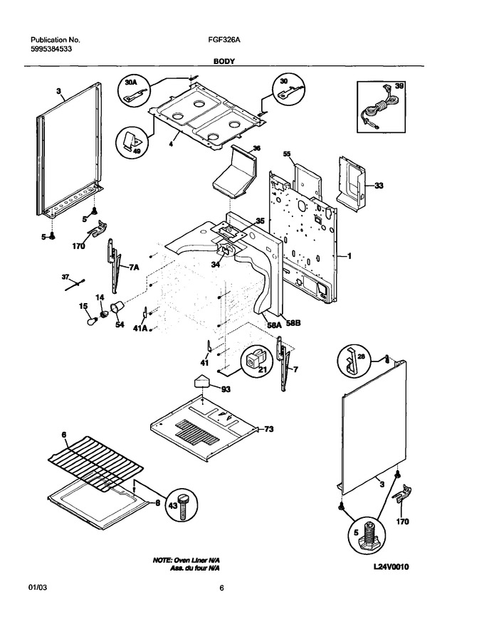 Diagram for FGF326AWD