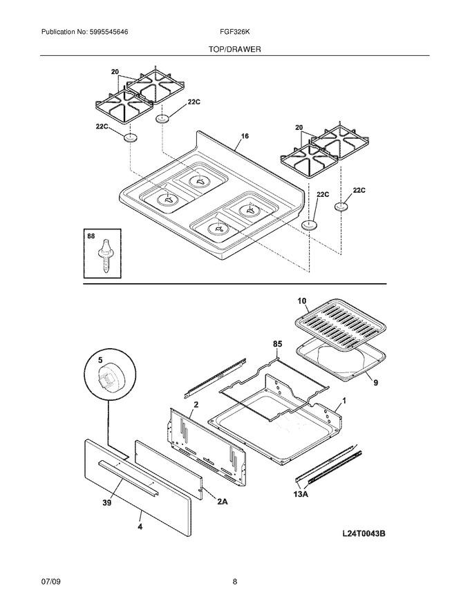Diagram for FGF326KSB