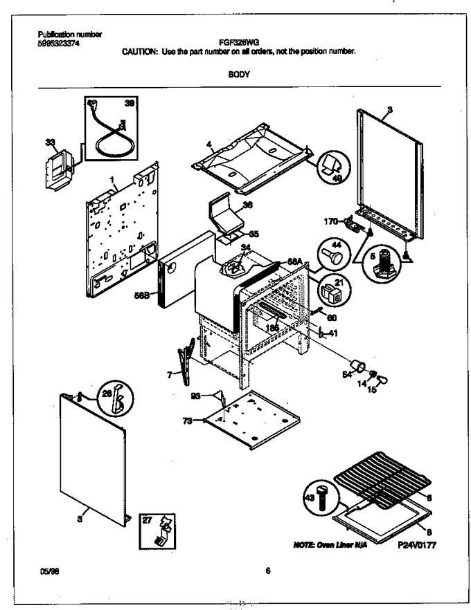 Diagram for FGF326WGSD