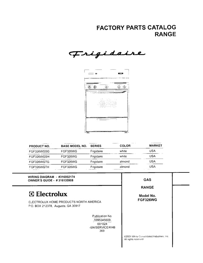 Diagram for FGF326WGSH