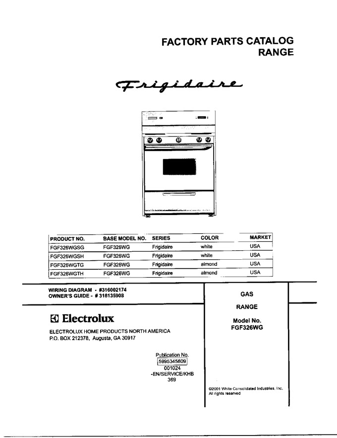 Diagram for FGF326WGSGTH
