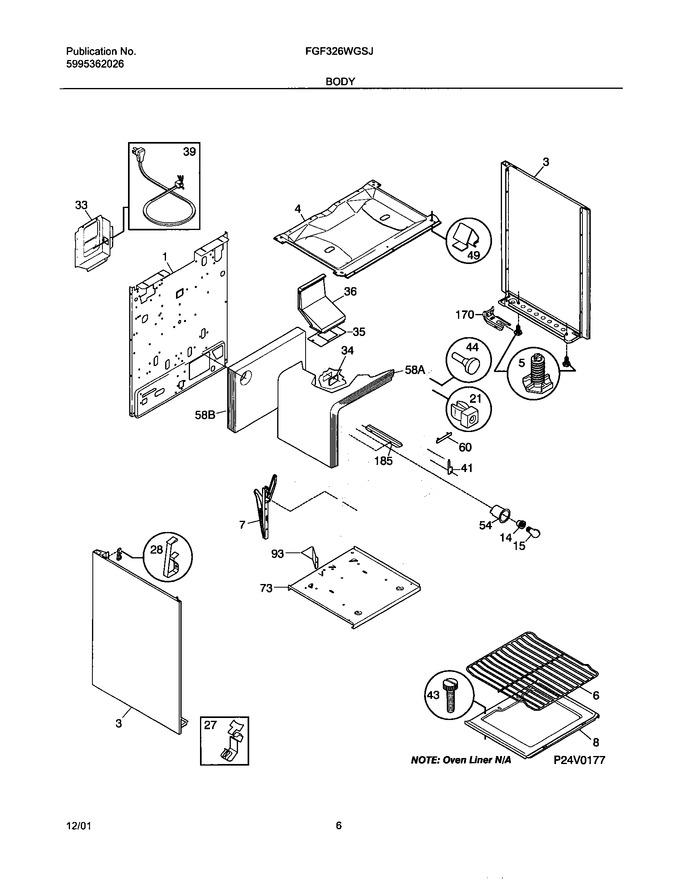 Diagram for FGF326WGSJ