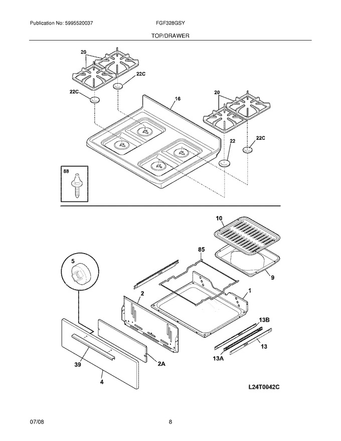 Diagram for FGF328GSY
