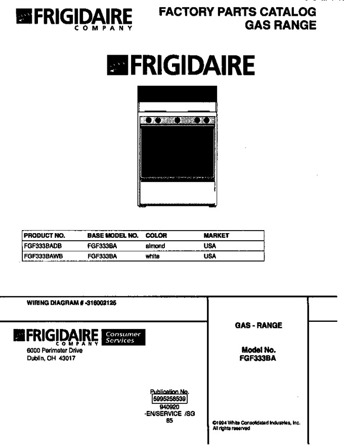 Diagram for FGF333BAWB
