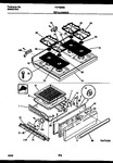 Diagram for 05 - Cooktop And Broiler Drawer Parts