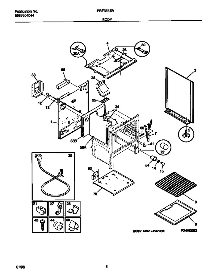 Diagram for FGF333SADJ