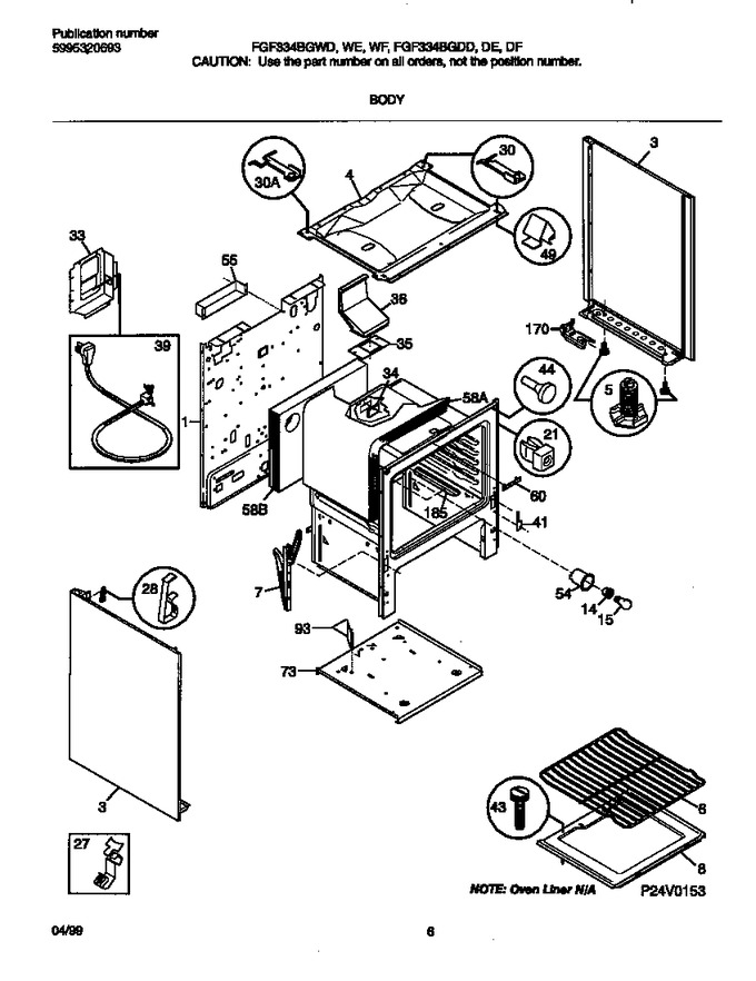 Diagram for FGF334BGWE