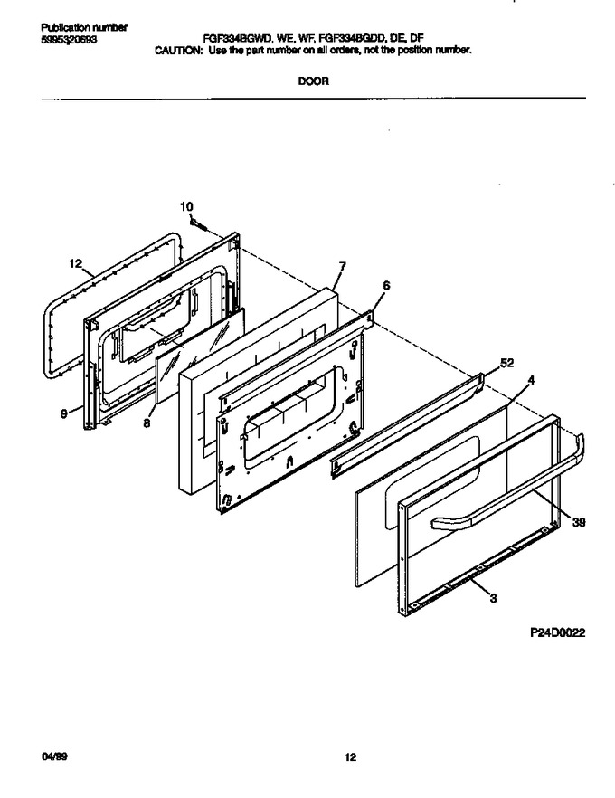 Diagram for FGF334BGWF