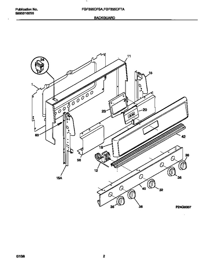 Diagram for FGF335CFSA