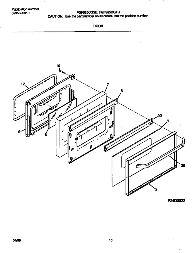 Diagram for FGF335CGTB