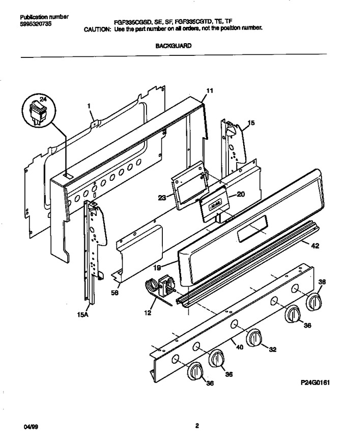Diagram for FGF335CGSE