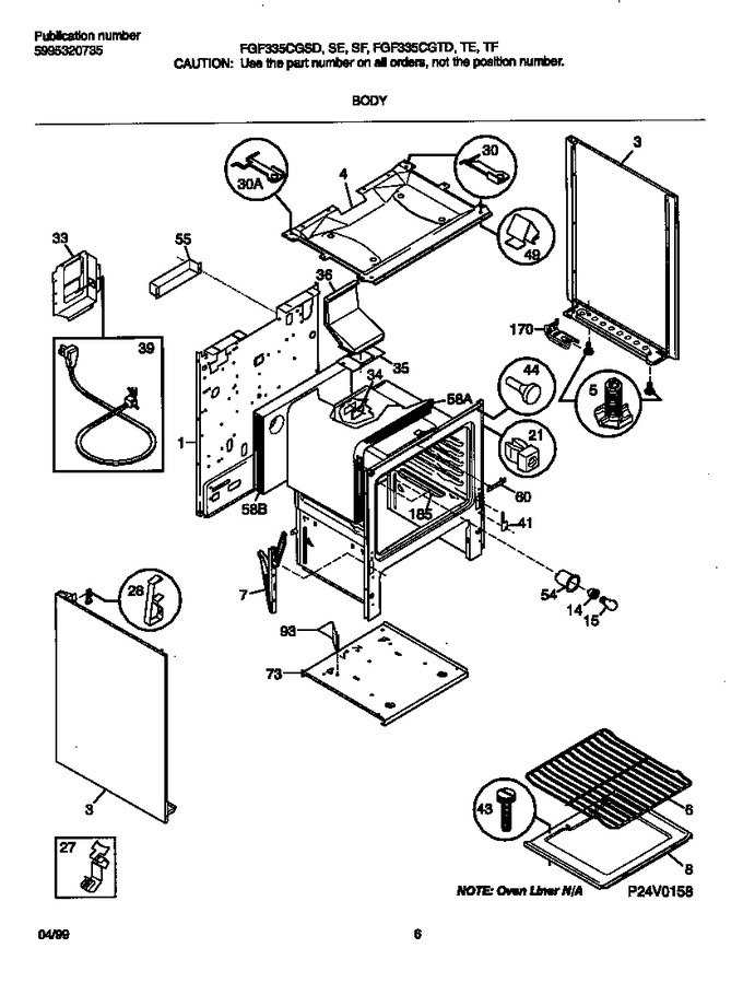 Diagram for FGF335CGSE