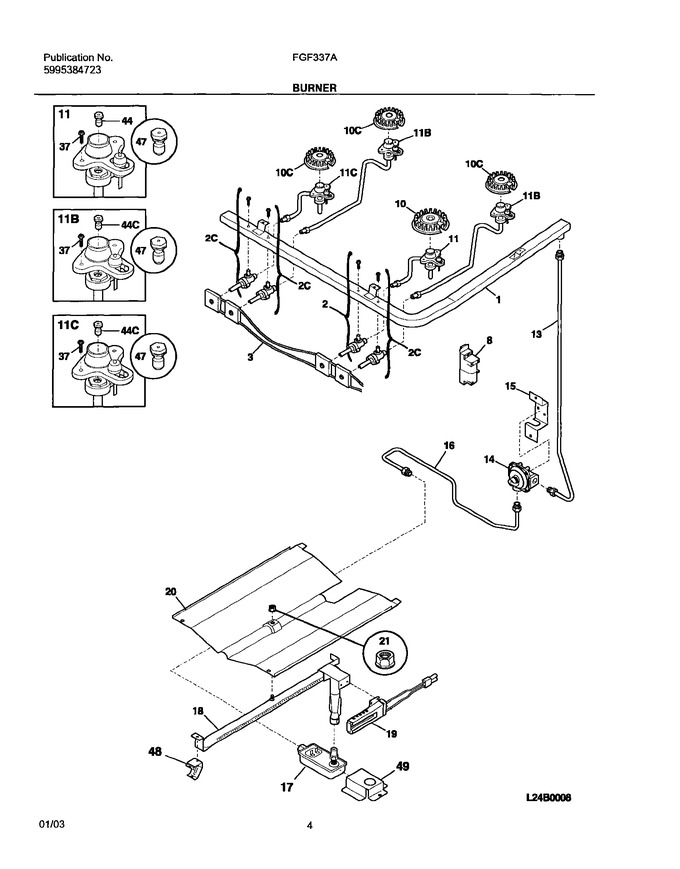 Diagram for FGF337AWE