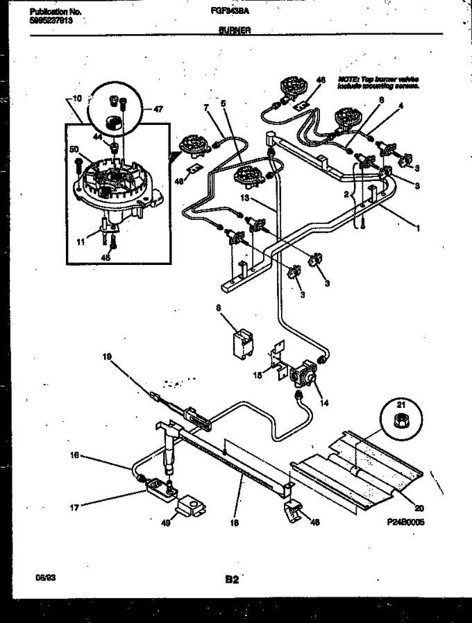 Diagram for FGF343BAWA