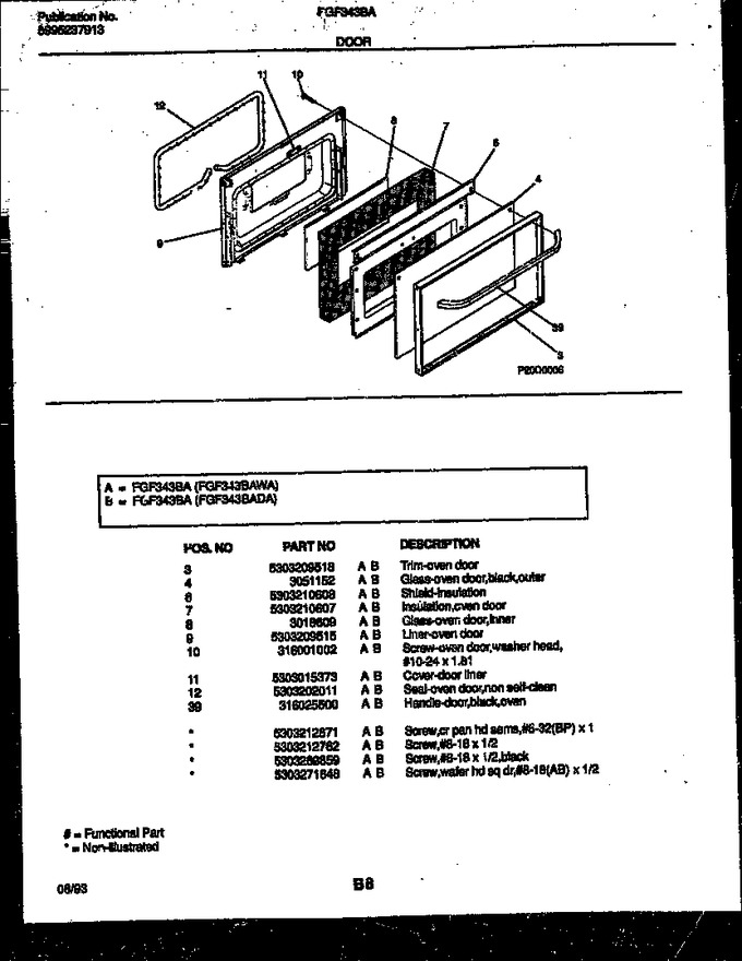 Diagram for FGF343BAWA