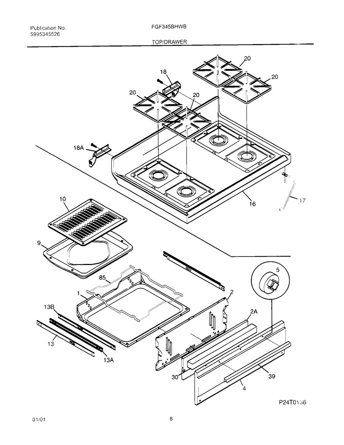 Diagram for FGF345BHWB