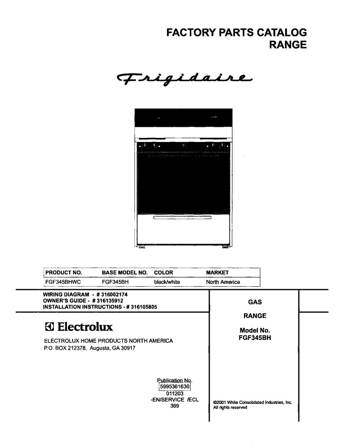 Diagram for FGF345BHWC