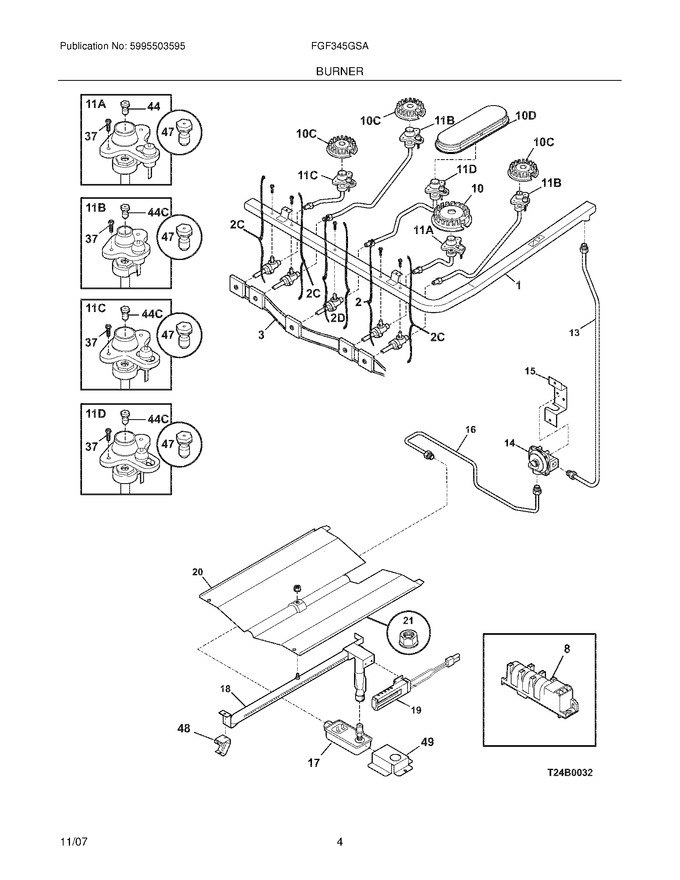 Diagram for FGF345GSA