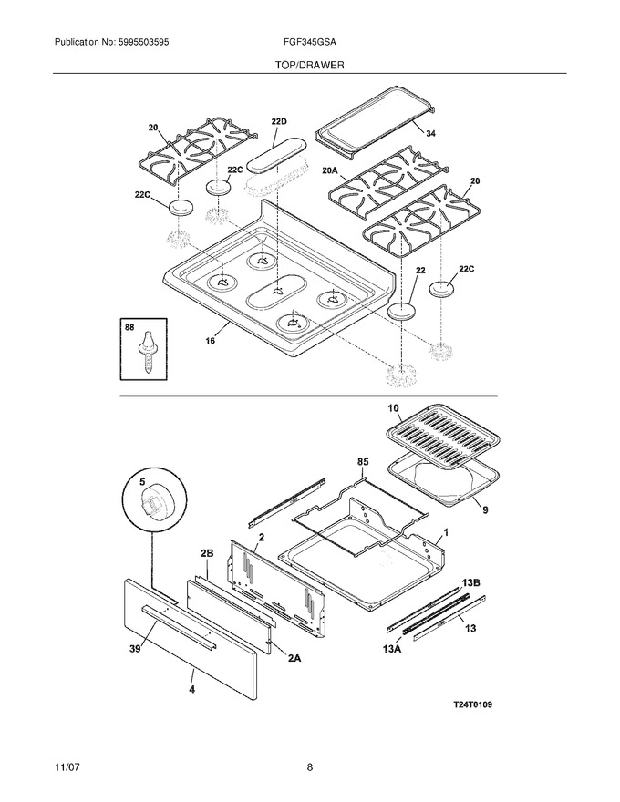 Diagram for FGF345GSA