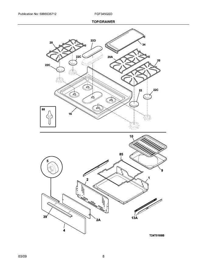 Diagram for FGF345GSD