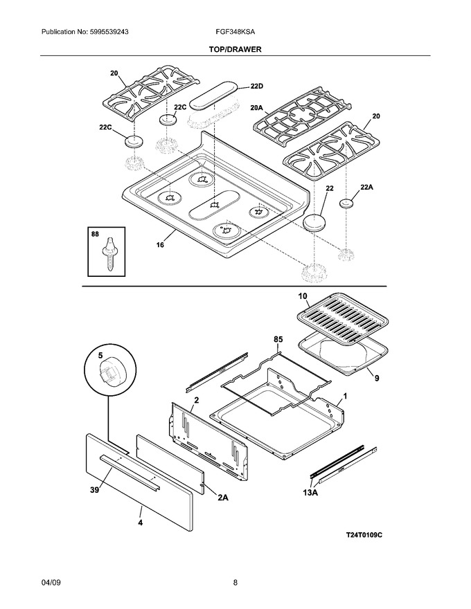 Diagram for FGF348KSA