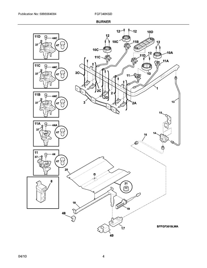 Diagram for FGF348KSD