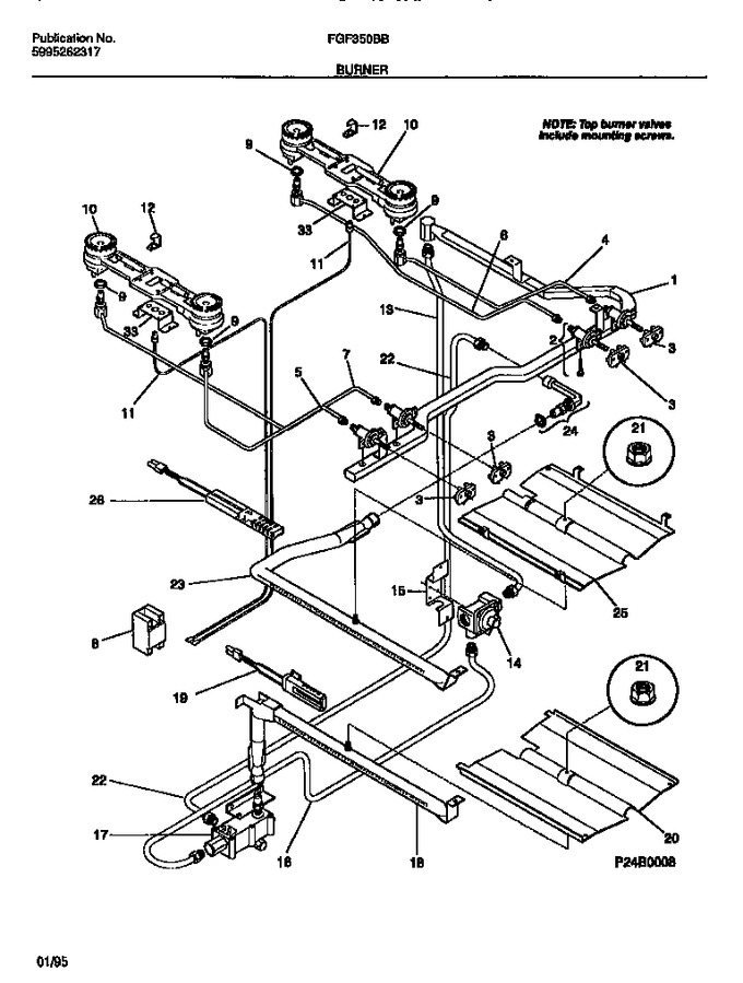 Diagram for FGF350BBWA