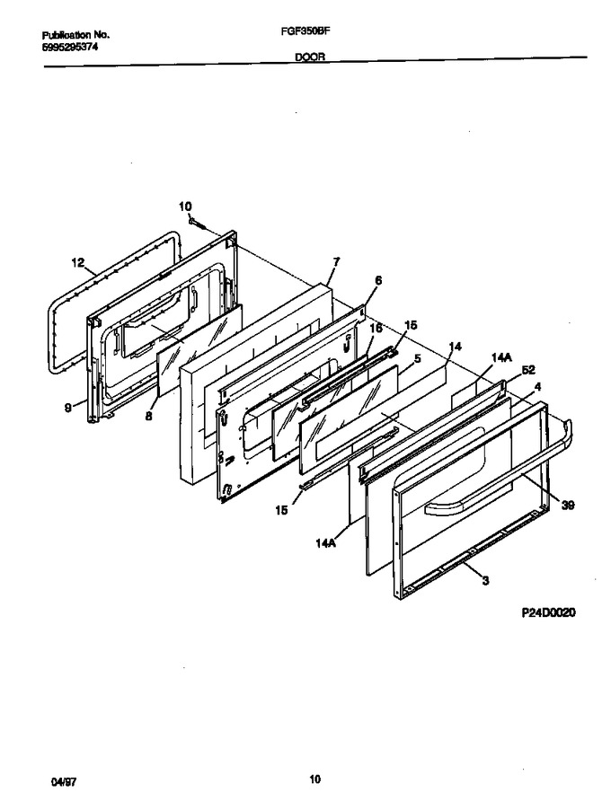 Diagram for FGF350BFDA