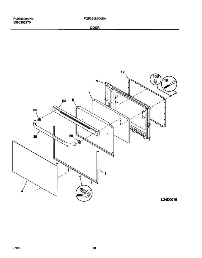 Diagram for FGF350MXASA