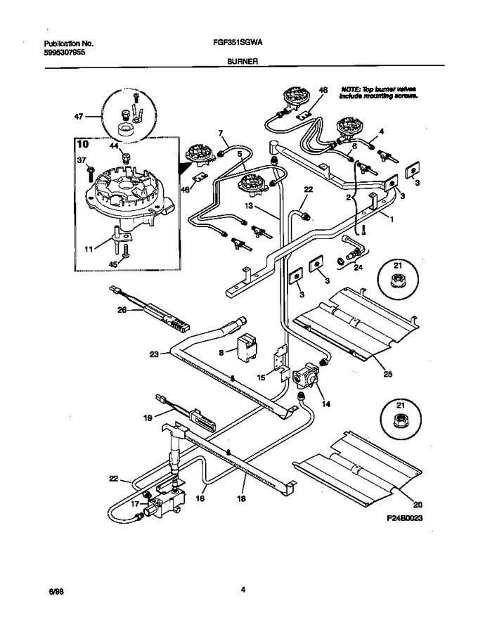 Diagram for FGF351SGWA