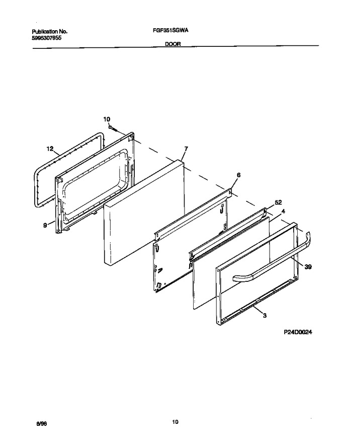 Diagram for FGF351SGWA