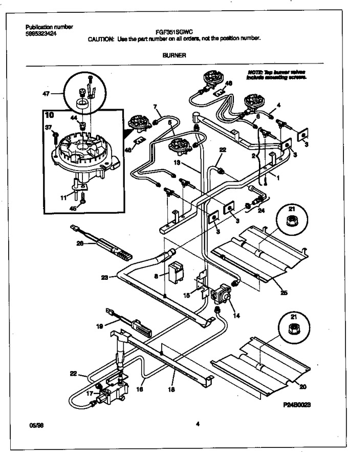 Diagram for FGF351SGWC